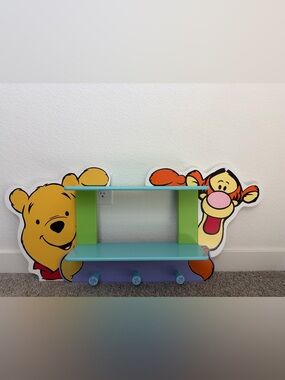 Vintage Winnie the Pooh and Tigger Wallshelf